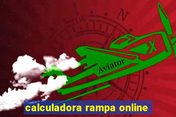 calculadora rampa online